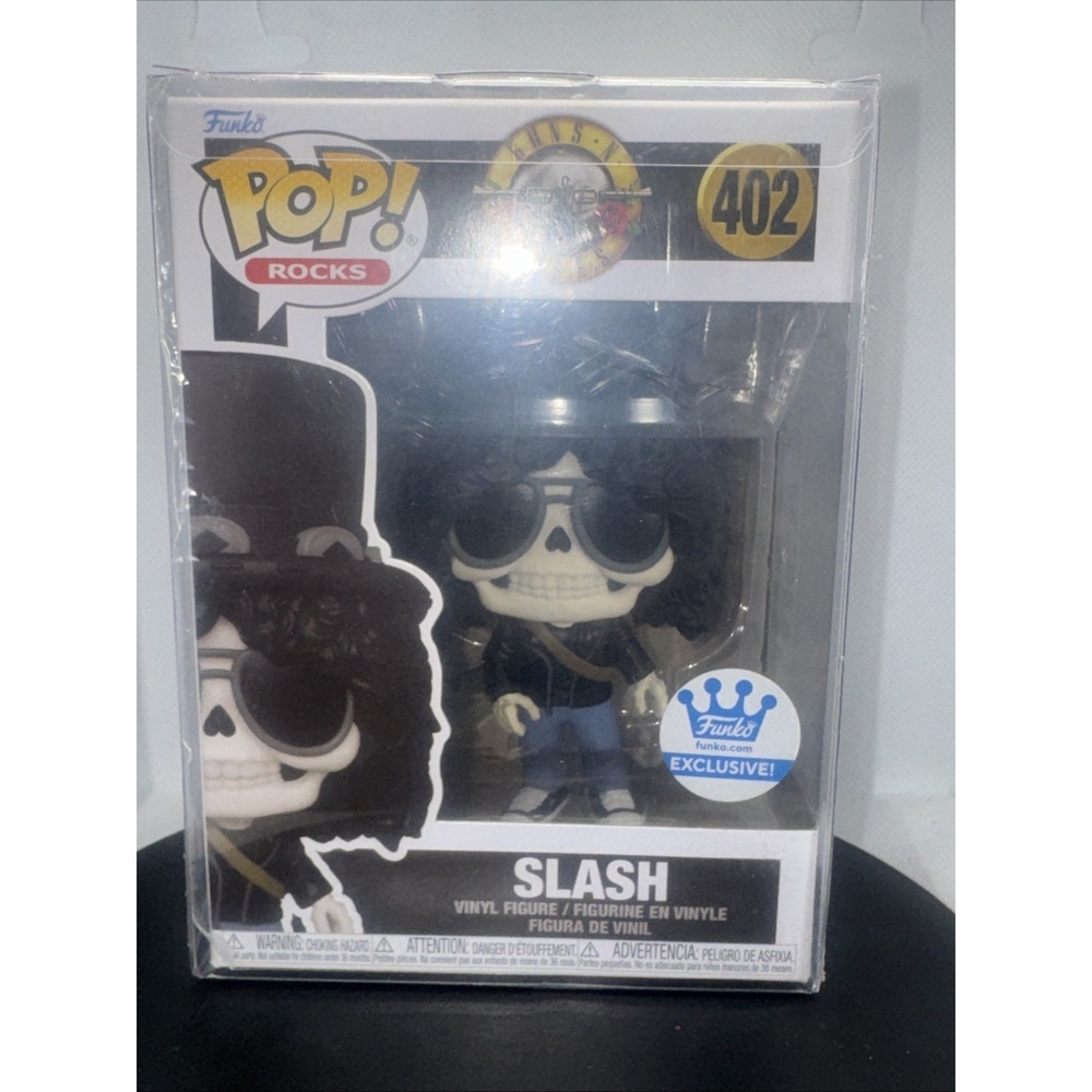 Slash Skeleton Funko Pop Rocks Vinyl Exclusive #402 Guns 'N' Roses (Mint Cond)